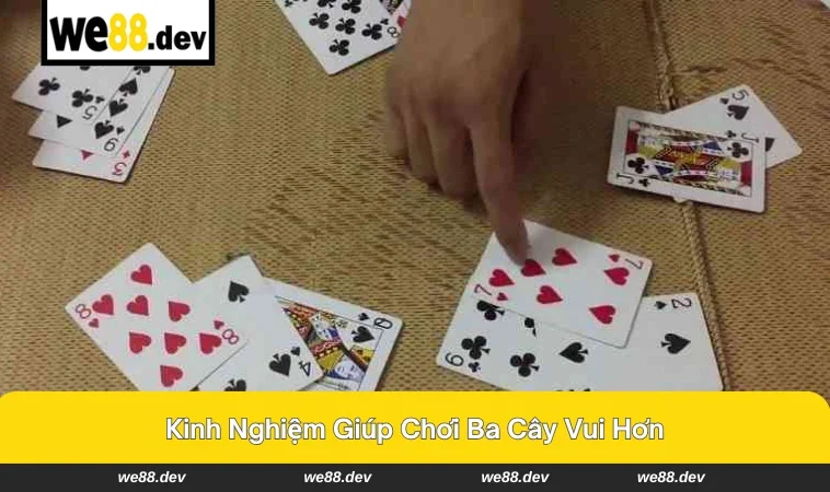 Cách Chơi Ba Cây - Hướng Dẫn Chi Tiết Dành Cho Người Mới 3 Giữ tâm lý thoải mái giúp chơi ba cây vui hơn.