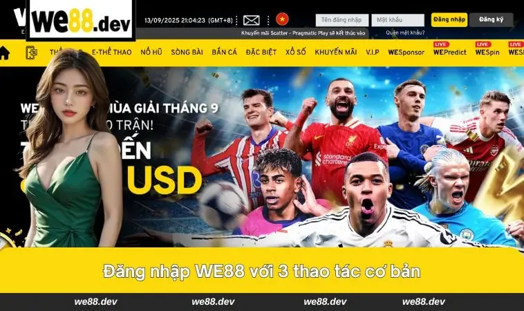 We88 33 Chi tiết cách đăng nhập vào hệ thống của nhà cái hàng đầu